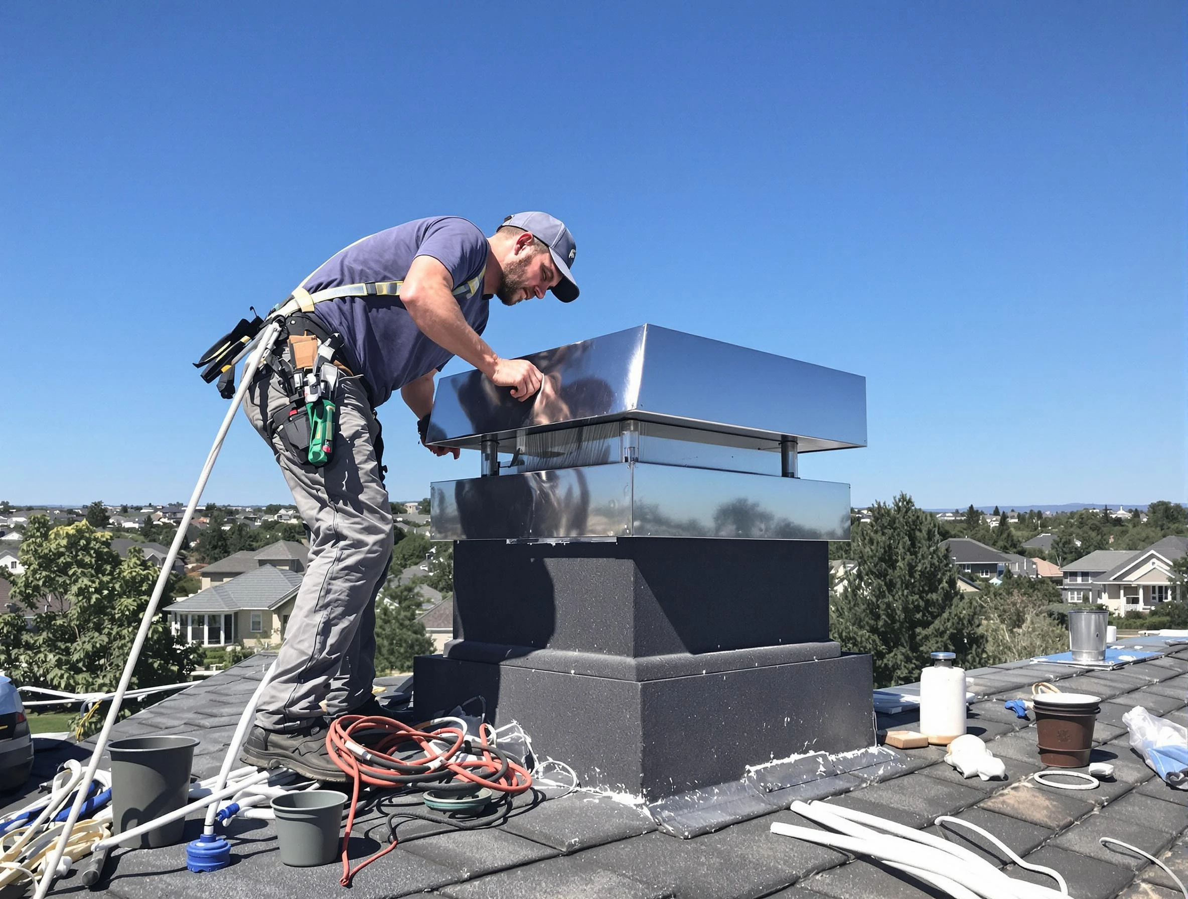 Chimney Cap Services service in Bennett, CO